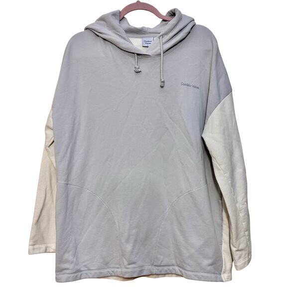 Outdoor Voices Cotton Soft Cotton Terry Oversized Hoodie‎ Size Medium - Picture 1 of 16